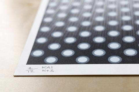 How to read an edition number on a print